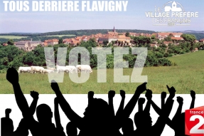 TOUS DERRIERE FLAVIGNY-SUR-OZERAIN ! CLIQUEZ, VOTEZ, C'EST MAINTENANT.