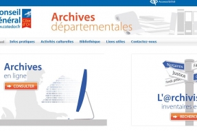 Le site internet des Archives départementales de la Côte-d'Or fait peau neuve.