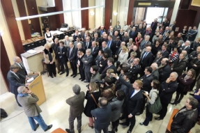 Les voeux de François BERTHELON, Président du Conseil économique, social et environnemental de Bourgogne. 