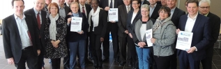 Elections départementales, la majorité départementale présente son programme.