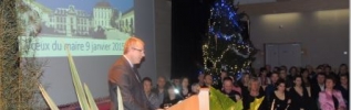 Les voeux de Thierry DARPHIN maire d'Is-sur-Tille.