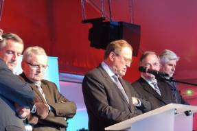 Le Président d'Orvitis Joël ABBEY a présenté ses voeux aux partenaires de l'Office de l'habitat de la Côte-d'Or