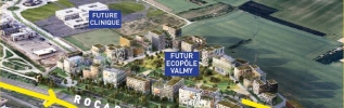 Travaux de création d'un échangeur Ecopôle Valmy-Zénith