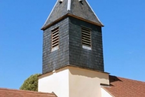 Les habitants de Corpoyer la Chapelle et leur clocher ...