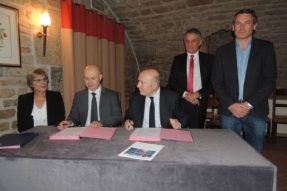 Signature du premier Terr'Innove en région Bourgogne