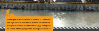 Infos travaux : Nettoyage et entretien de la place de la Libération à Dijon