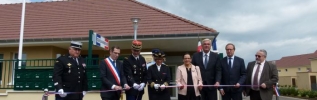 Orvitis inaugure la nouvelle gendarmerie "maréchale des logis-chef BERTAUT"