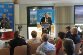 François Sauvadet à la rencontre des maires de la Côte-d'Or
