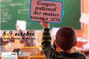 Congrès national des Maires ruraux : candidats pour les (écoles) primaires