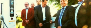 L'Auxois-Sud inaugure sa première borne de recharge de véhicules électriques ! 