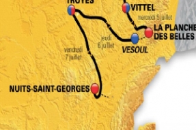 La Grande Boucle de retour en Côte-d'Or  