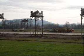 Travaux sur les fortifications du MuséoParc d'Alésia