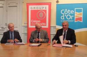 La Caisse des Dépôts s'engage aux côtés du Département de la Côte-d'Or en faveur d'un développement équilibré et solidaire du territoire 