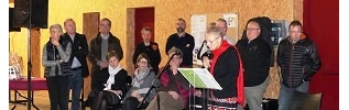 Solidarité, projets, nouveau territoire... Martine Eap présentait ses voeux à ses administrés précyliens  et leurs voisins !
