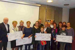 Rêves d'enfants malades, 65 882 euros distribués aux associations caritatives.