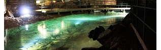 Grottes de Bèze, révélées par la fumée