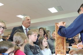 Collèges : François Sauvadet aussi fait sa rentrée !