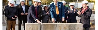 Dijon Métropole et SUEZ posent la 1ère pierre d'une nouvelle usine de production d'eau potable par ultrafiltration
