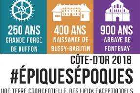 En 2018, la Côte-d'Or sera #EPIQUESEPOQUES
