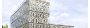 Futur siège de la Caisse d'Epargne BFC et parking silo Valmy ; la construction bois à l'honneur