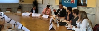 François Sauvadet à la rencontre des associations oeuvrant dans le domaine des solidarités alimentaires 