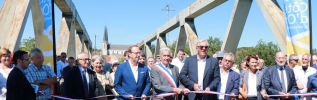 Lamarche-sur-Saône, réouverture du pont Camille Baudry