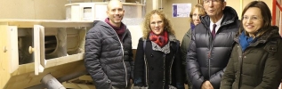 Visite de la fromagerie Gaugry et de la meunerie Cérès, bénéficiaires du fonds européen agricole pour le développement rural (FEADER)