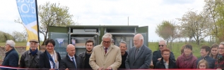 Inauguration du nouveau central à haut et très haut débit (NRA PRM) de Bonnencontre.