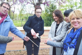 DIJON : Un site de compostage aux abords de la promenade de la coulée verte