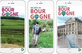 L'appli Balades en Bourgogne a dépassé les 50 000 téléchargements