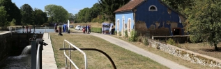 Du jaune au bleu, avec VNF, Juliette Miséréré ressuscite les maisons éclusières du canal de Bourgogne