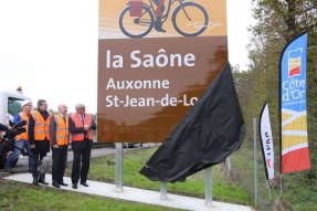 La Saône s'illustre sur autoroute !