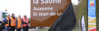 La Saône s'illustre sur autoroute !