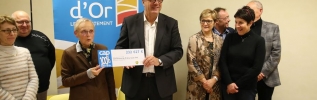 Signature du 30ème contrat « Cap 100% Cote-d'Or » à Précy-sous-Thil 