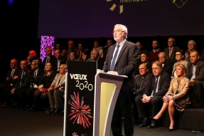 Voeux 2020, François Rebsamen souhaite que Dijon soit forte dans son économie et harmonieuse dans sa cohésion sociale