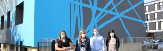 Visite des écoles dijonnaises en travaux
