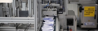 Covid-19 : la Région Bourgogne-Franche-Comté se dote d'une ligne de production de masques chirurgicaux