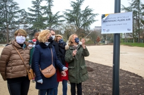 Ouverture officielle du skate parc plein air de la plaine des sports