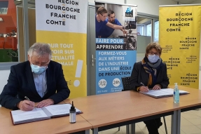 La Région Bourgogne-Franche-Comté s'engage avec la Fédération des Ecoles de Production en faveur des jeunes en situation de décrochage scolaire