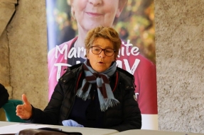 Marie-Guite Dufay soutient  la mobilisation du réseau bio et présente son projet en faveur de l'agriculture biologique
