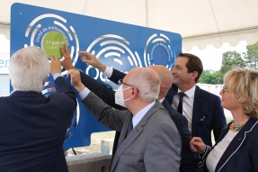 Dijon lance le chantier de construction de l'unité de méthanisation des boues de la station d'épuration eauvitale