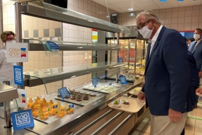 Dans les collèges de Côte-d'Or, 84 % des repas servis à la cantine sont issus de l'agriculture locale