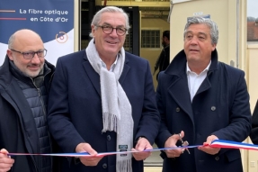 Pouilly-en-Auxois,  Bellenot-sous-Pouilly, Maconge et Créancey savourent l'arrivée de la fibre