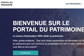 Le Portail du Patrimoine : un outil au service des porteurs de projets patrimoniaux