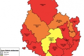  Sécheresse en Côte-d'Or : des territoires toujours en crise : La reprise d'activités sous surveillance - Maintien des mesures prises