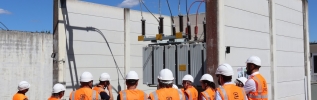 Enedis invite les élus à visiter un poste source