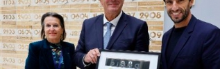 Relais de la flamme olympique en Côte-d'Or : Tony Estanguet et François Sauvadet ont signé la convention faisant de la Côte-d'Or un partenaire privilégié des JO de Paris 2024 