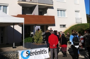 Orvitis a organisé la visite de la résidence Sérénitis d'habitat inclusif d'Arnay-Le-Duc