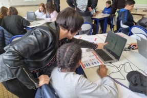 #SuperCodeurs  2022 : une journée au Collège Le Chapitre à Chenôve pour coder et décoder le monde numérique