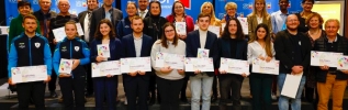 Remise des Trophées 2022 du Bénévolat en Côte-d'Or : 5 jeunes et 4 associations primés